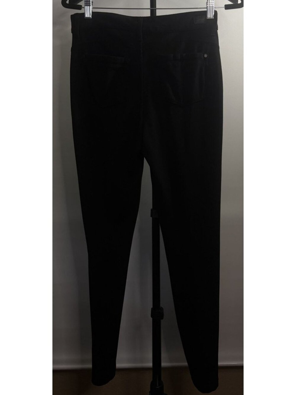 Eva Longoria Women's Black Skinny Slim Fit Jeggings Stretchy Pants High Rise 10 - Picture 5 of 16